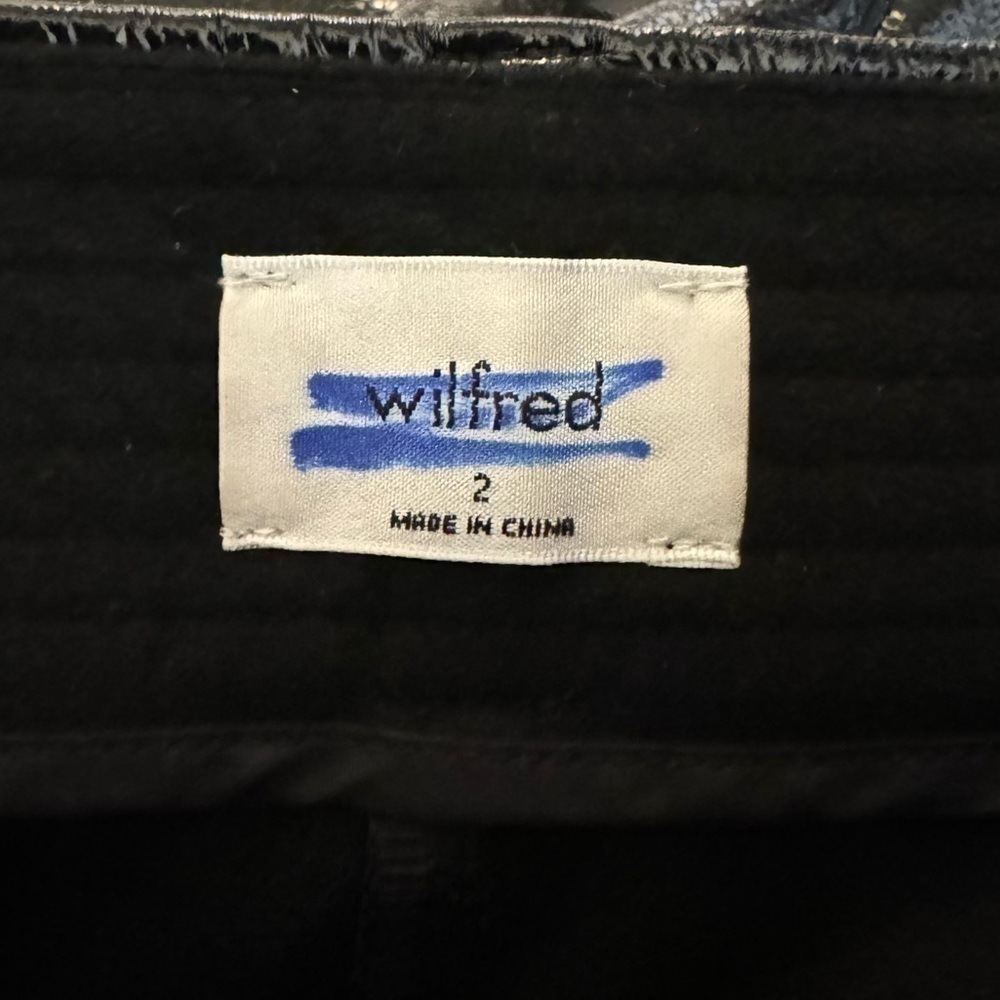 Aritzia Wilfred Funk Pant, Black, Size 2 - Picture 9 of 11